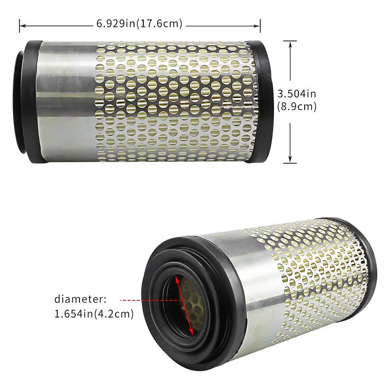LOCOPOW 6C060-99410 6C060-99414 Air Filter for Kubota B7500 B7800 ZG227 ZG222 B21 B2910 B2100 B3200 B2710 B3030 B2400 B26 B2920 B7610 B3000 LX2610 B2630 RTV500 B2301 B7510 B1700 B7300 K008 B2410 Part - Image 2
